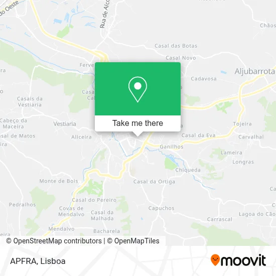 APFRA map