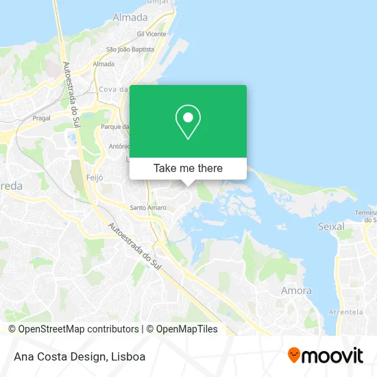 Ana Costa Design map
