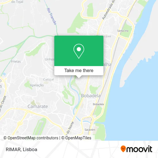 RIMAR mapa