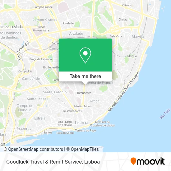 Goodluck Travel & Remit Service map