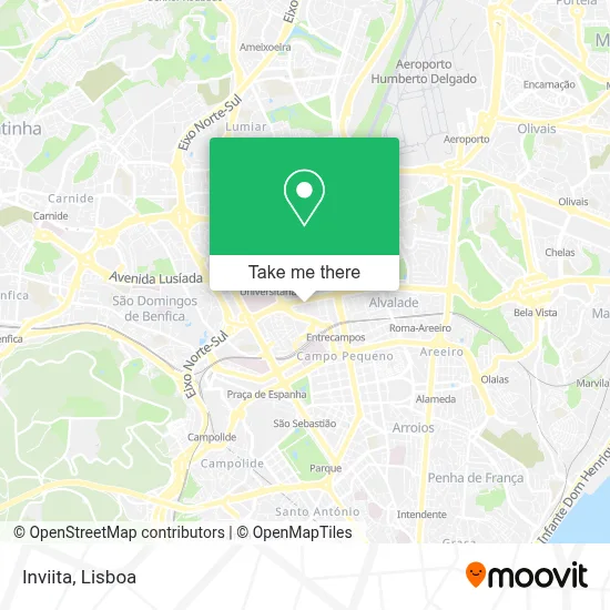 Inviita map