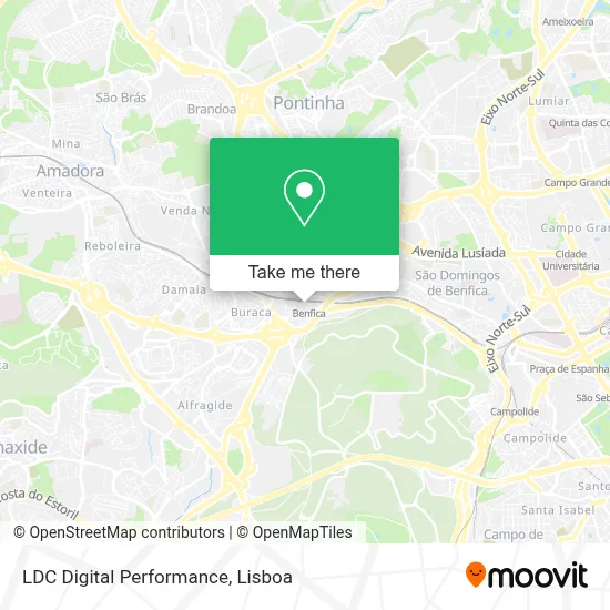 LDC Digital Performance map