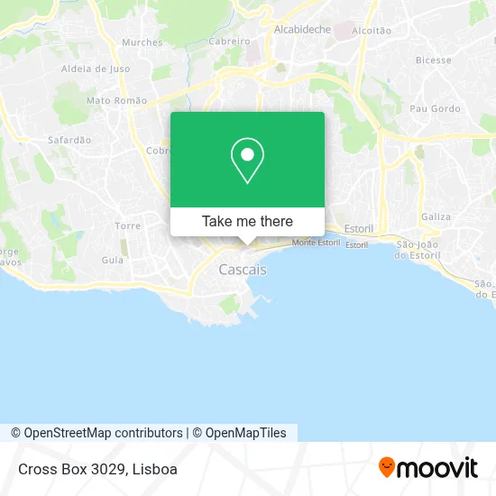 Cross Box 3029 map