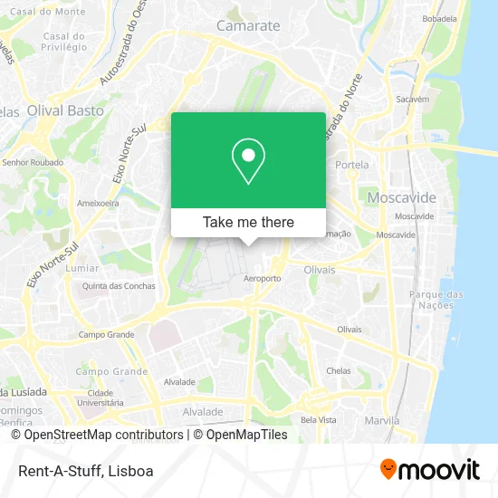 Rent-A-Stuff mapa