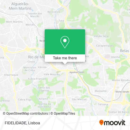 FIDELIDADE map