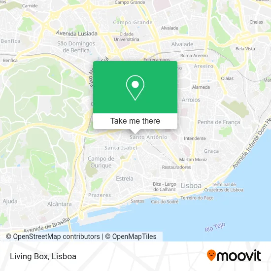 Living Box map