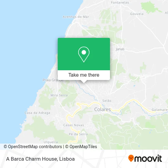 A Barca Charm House map