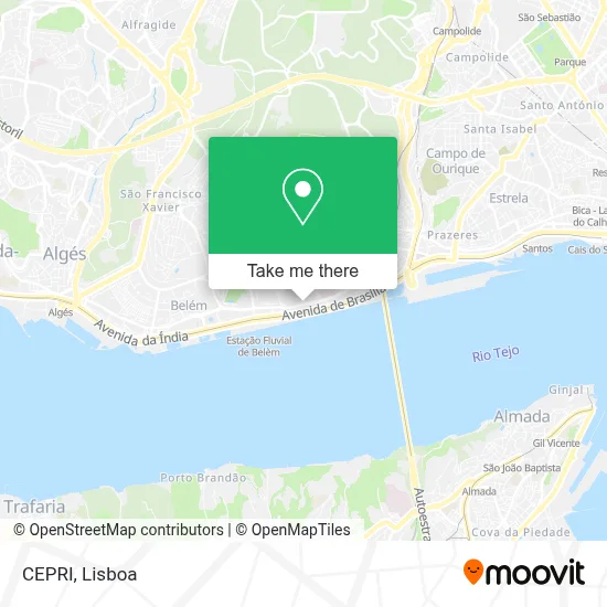 CEPRI map