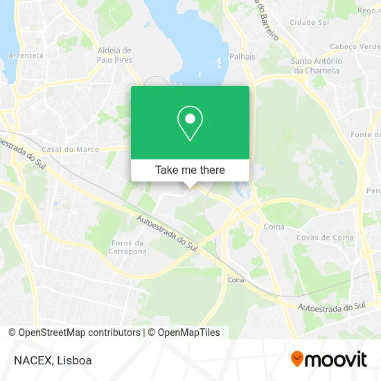 NACEX map