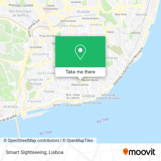 Smart Sightseeing map