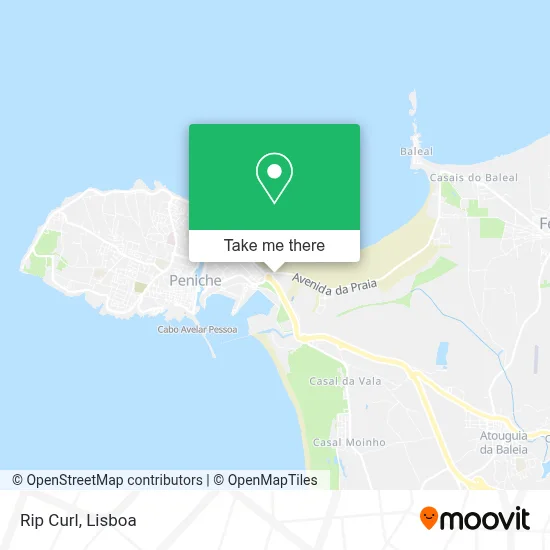 Rip Curl mapa