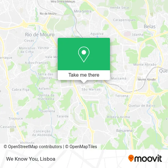 We Know You map