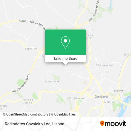 Radiadores Cavaleiro Lda mapa