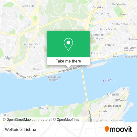 WeGuide map