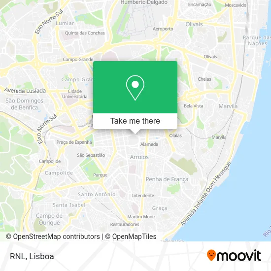 RNL mapa
