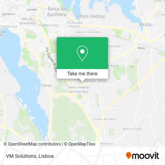 VM Solutions map