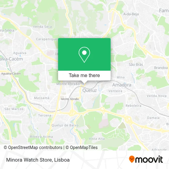 Minora Watch Store map