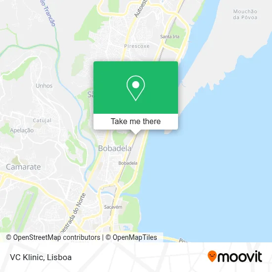 VC Klinic map