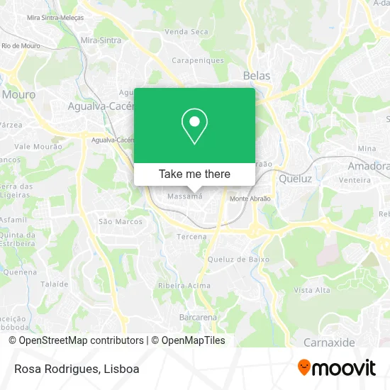 Rosa Rodrigues mapa