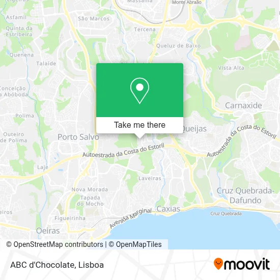 ABC d'Chocolate map