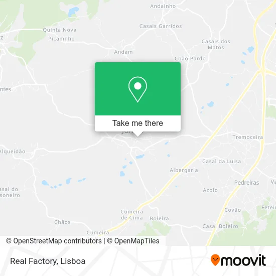 Real Factory map