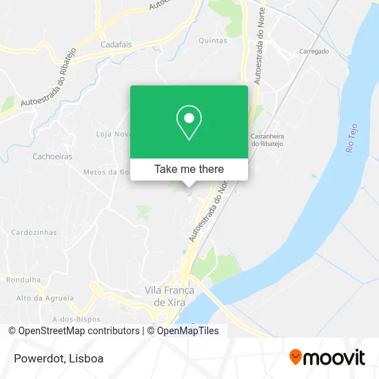 Powerdot map