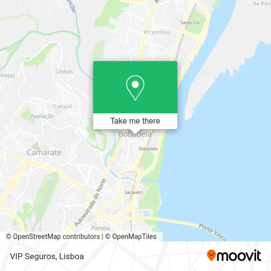 VIP Seguros map