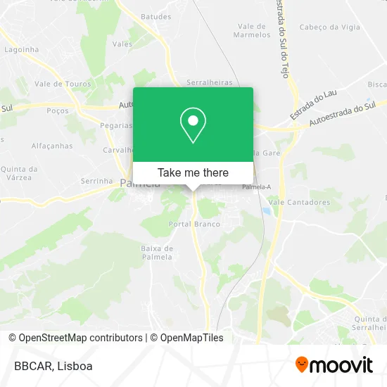 BBCAR map