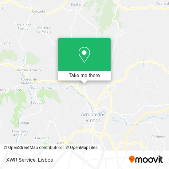 XWR Service map