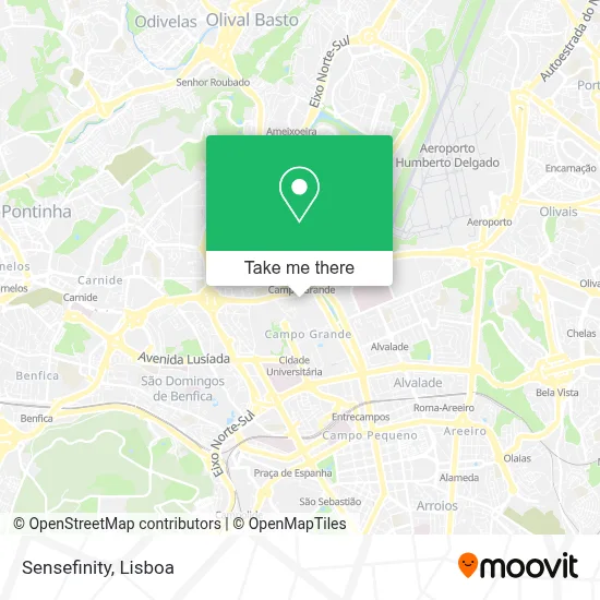 Sensefinity map