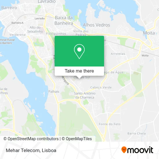 Mehar Telecom map