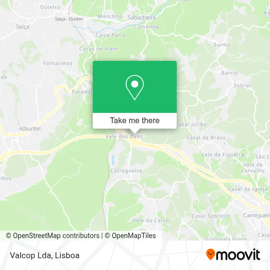 Valcop Lda map