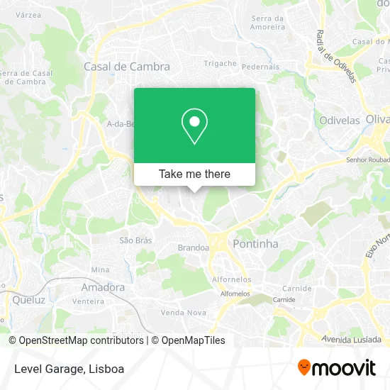 Level Garage map