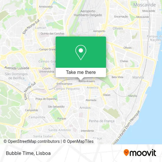 Bubble Time map