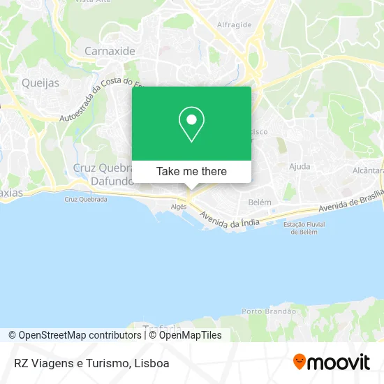 RZ Viagens e Turismo map