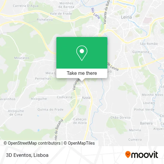 3D Eventos map