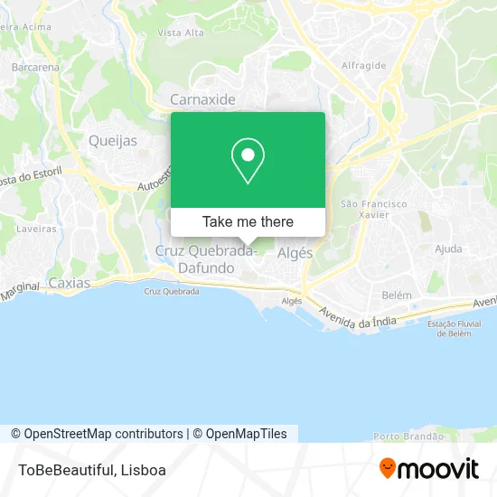 ToBeBeautiful map