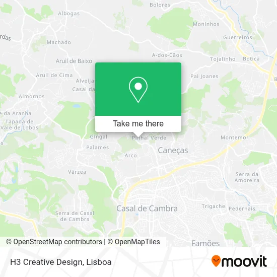 H3 Creative Design map
