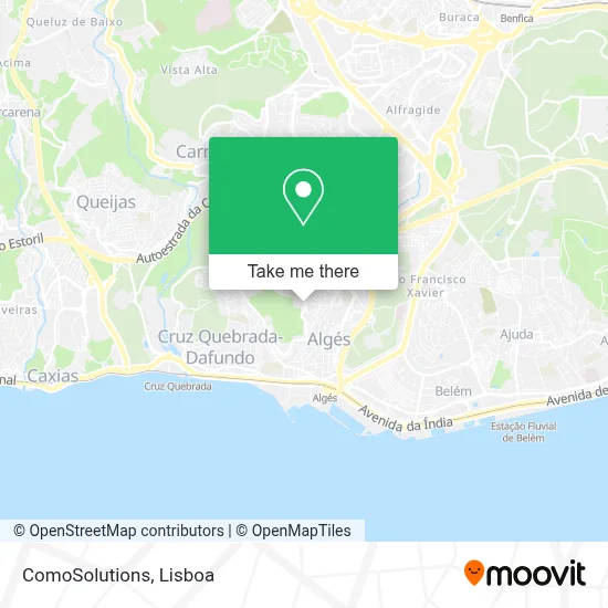 ComoSolutions map