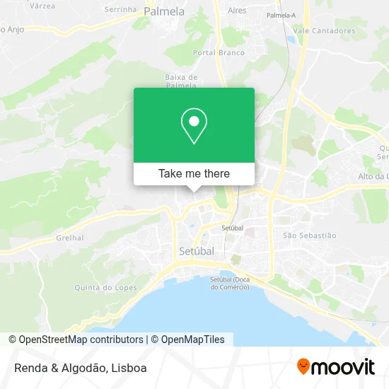 Renda & Algodão map