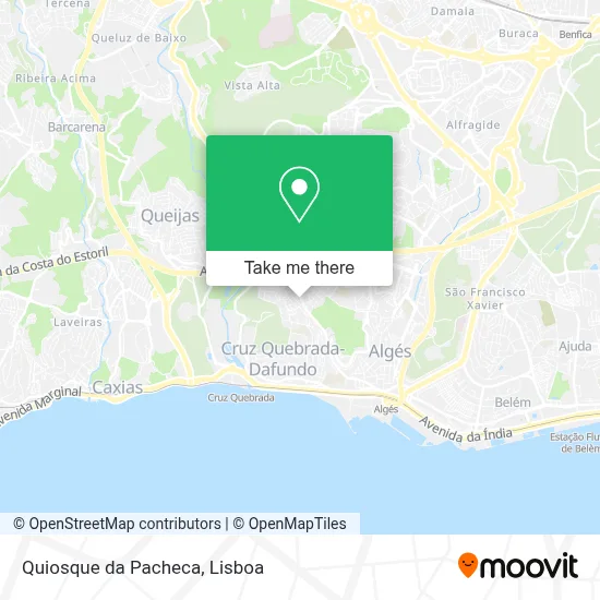Quiosque da Pacheca map