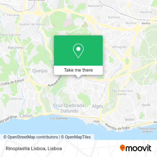Rinoplastia Lisboa map