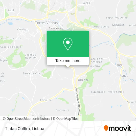 Tintas Coltim map