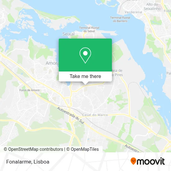 Fonalarme map