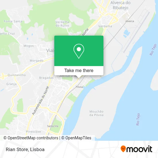 Rian Store mapa