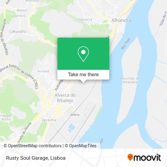 Rusty Soul Garage map