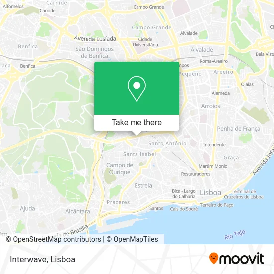 Interwave map