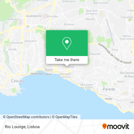 Rio Lounge mapa