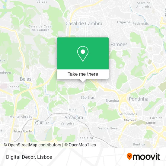 Digital Decor map