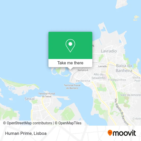 Human Prime map